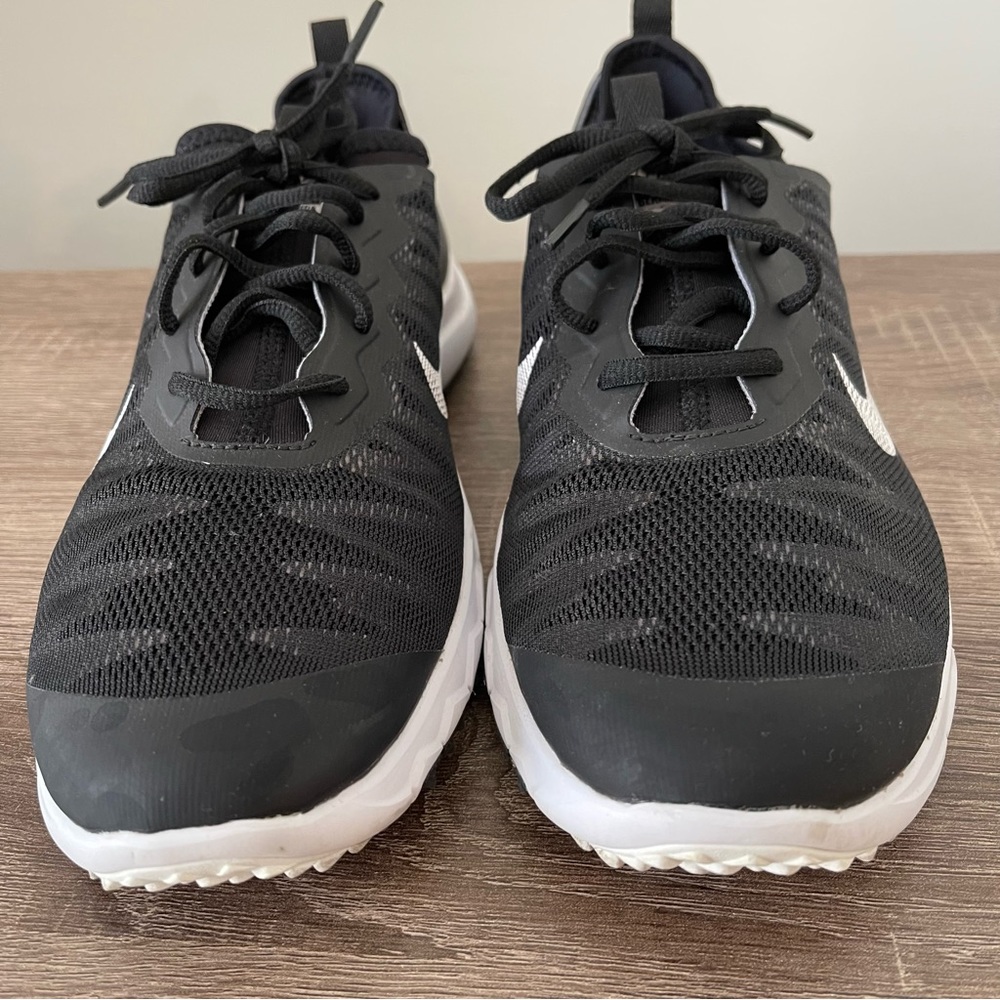 Womens NIKE FI BERMUDA Black/White Golf Trainers Shoe Size 9 - Picture 8 of 14
